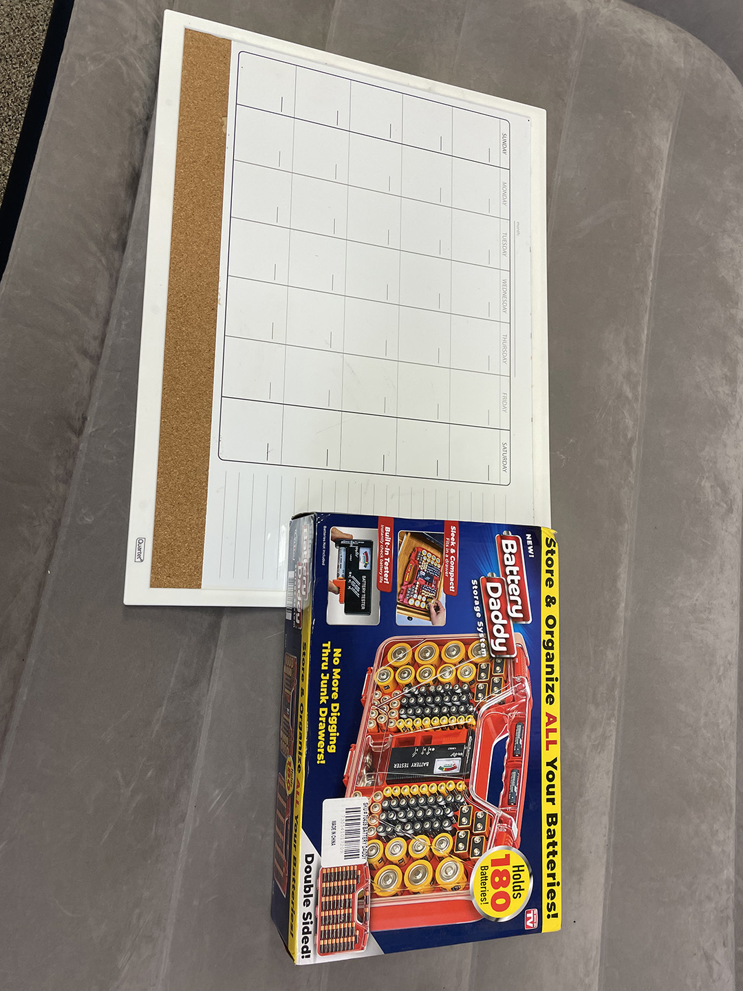 Dry erase board 17x21 and battery buddy